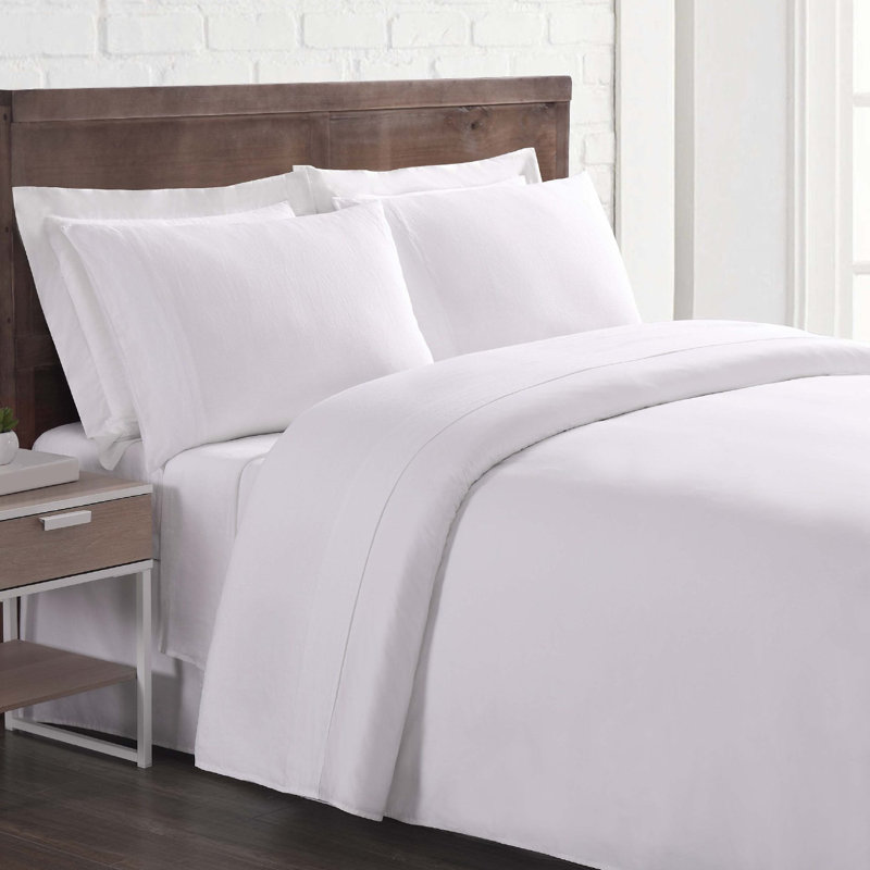Greyleigh™ Trenton Linen Sheet Set & Reviews Wayfair